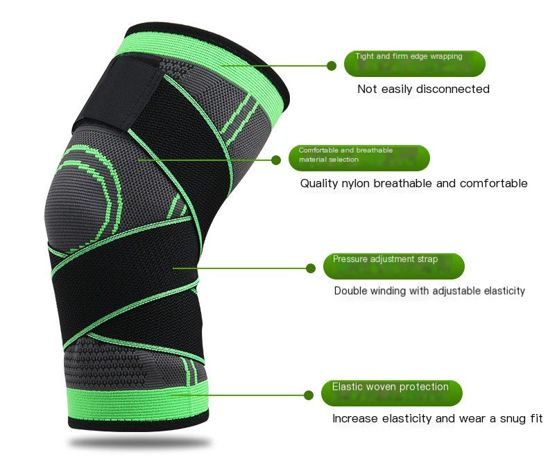 Men's Compression Knee Brace for Sports and Fitness